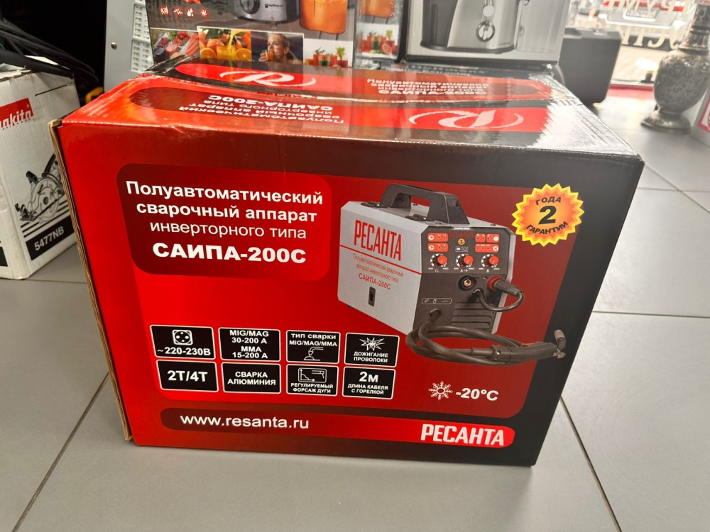 Сварочный аппарат Ресанта САИПА 200с