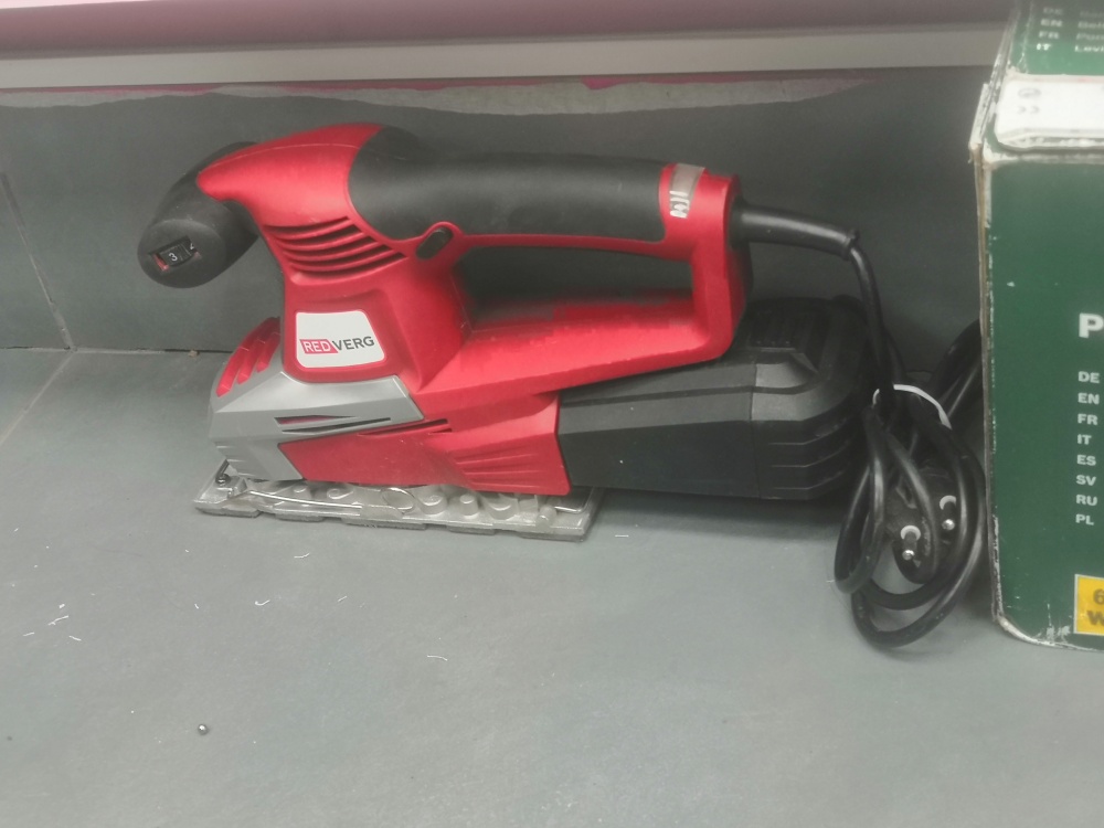 Плоскошлифовальная машина красная