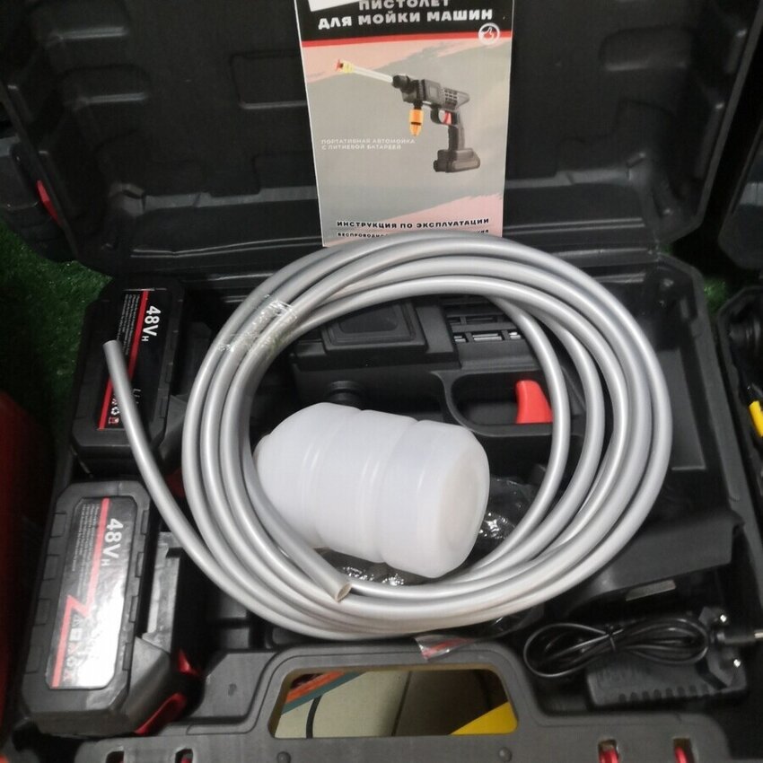 Мойка высокого давления на АКБ